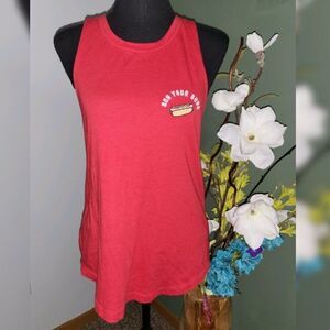 Victoria’s Secret Pink “Sun your buns” muscle tee